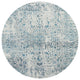 Ahgly Company Indoor Round Mid-Century Modern Area Rugs, 5' Round
