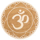 Crown Chakra Engraved Wood Sign, 12"x12"