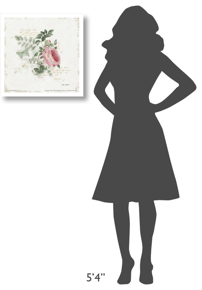 "French Romance II" Digital Paper Print by Katie Pertiet, 20"x20"
