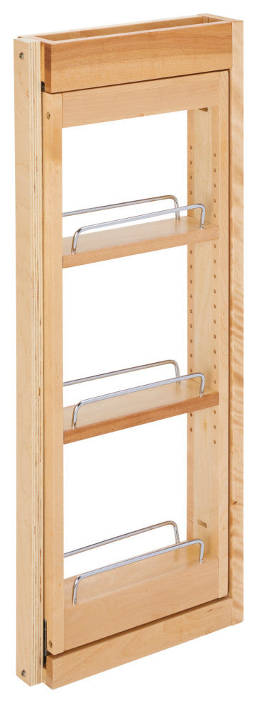 Wood Wall Filler Pull Out for 30" H New Kitchen Wall Cabinets, 3"W, 30"H