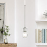 Lansdale 1 Light Brushed Nickel Single Pendant