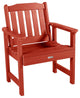 Lehigh Garden Chair, Rustic Red