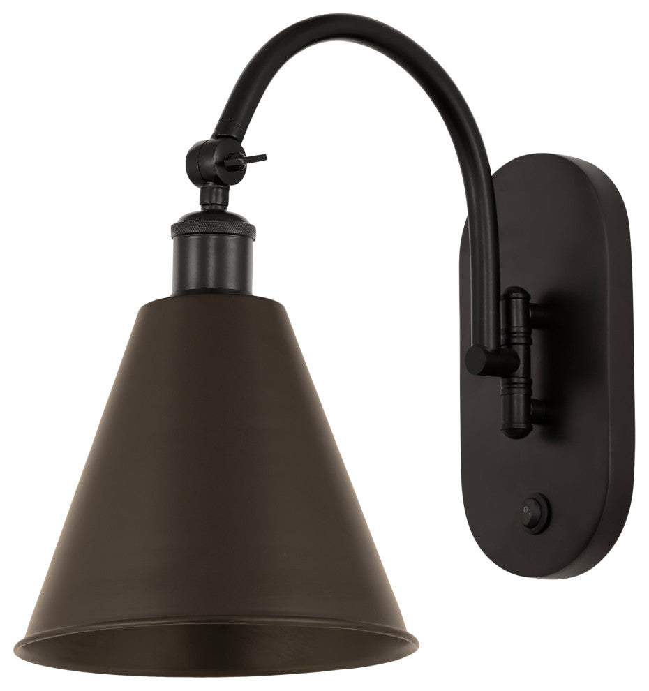 Ballston Cone Sconce, Oil Rubbed Bronze