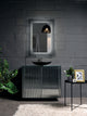 Ellera Luxury Crystal Single Vanity, Single Sink, Free Standing
