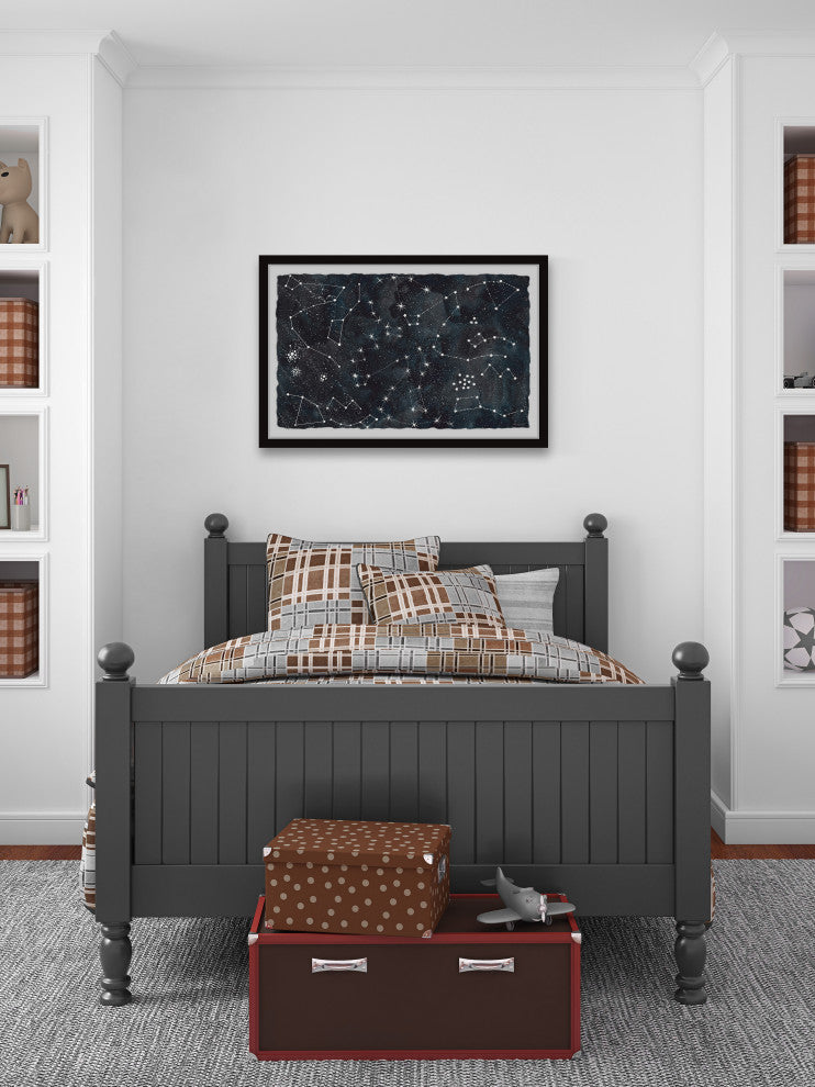 "The Constellations" Framed Painting Print, 30x20