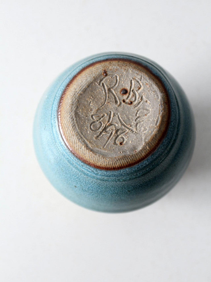 Consigned, Vintage Studio Pottery Jar