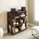 Soho Record Storage Console In Mahogany