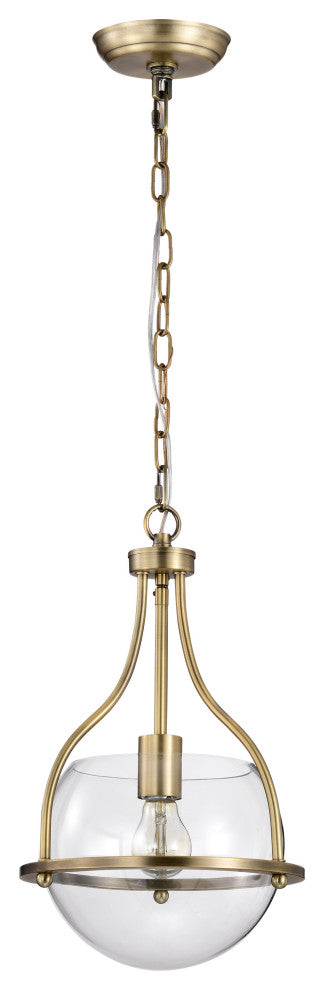 Amado 1 Light Pendant, 10"