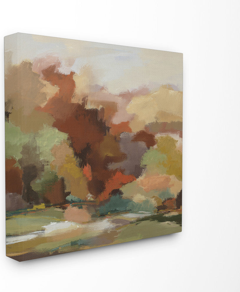 Russet Autumn Forest, Canvas, 24"x24"