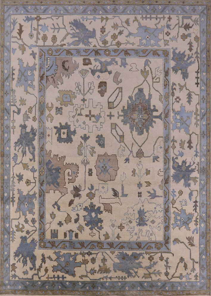Ahgly Company Indoor Rectangle Mid-Century Modern Area Rugs, 7' x 10'