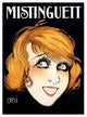 "Mistinguett" Digital Paper Print by Orsi, 28"x38"