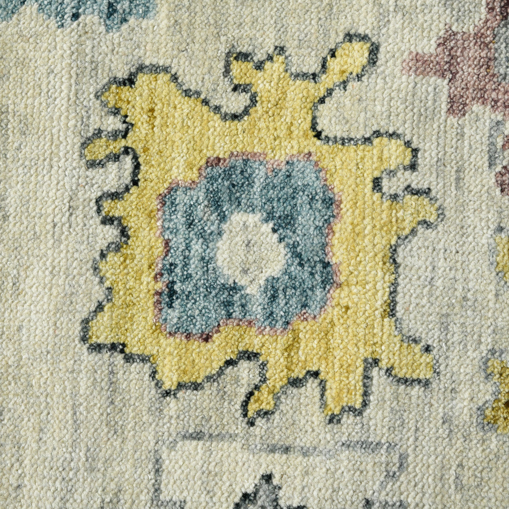 Jaigarh Beauz Area Rug, Ivory, 9' x 12', Oriental