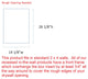 Nashville Recessed Unfinished Niche 27.5"h x 15.5"w x 3.5"d