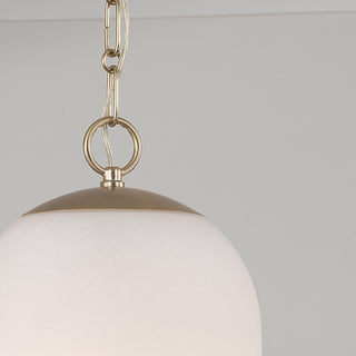 Capital Lighting 355811-554 Cleo 9"W Pendant - Matte Brass