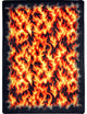 Kaleidoscope Rug, Inferno, 7'8"x10'9", Red