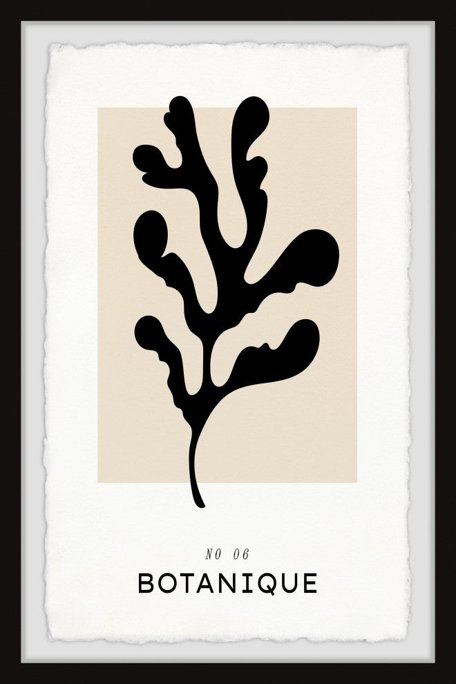 "No 06 Botanique" Framed Painting Print, 20x30