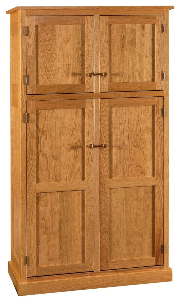Modern Oak Kitchen Pantry, Dark Oak