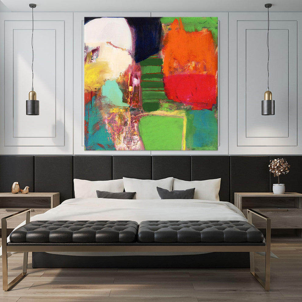 "Heart Chambers" Fine Art Giant Canvas Print, 54"x54"