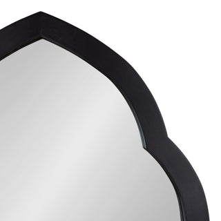 Eileen Framed Arch Mirror, Black 20x30