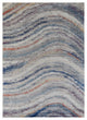 Weave & Wander Adelmo Abstract Contemporary Rug, Multi/Gray, 10'x14'