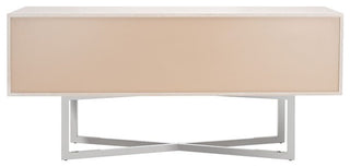 Safavieh Couture Zena Nickel Buffet , Light Grey