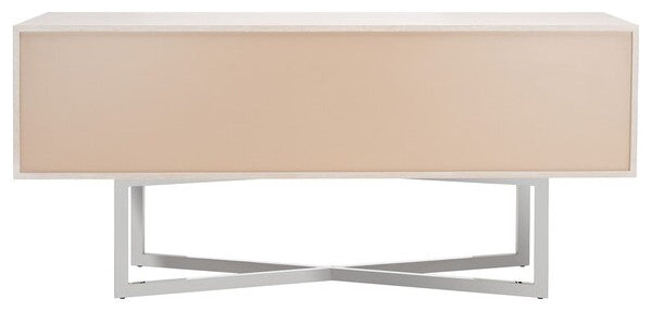 Safavieh Couture Zena Nickel Buffet , Light Grey
