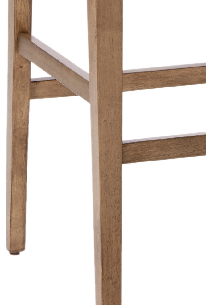 INK+IVY Farmhouse Wood Barstool Counter Stools