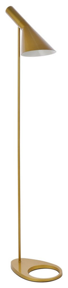 Joshua 1-Light Brass Floor Lamp