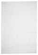 Weave & Wander Soho Lyra Minimal Chenille Rug, White, 5'3"x7'6"
