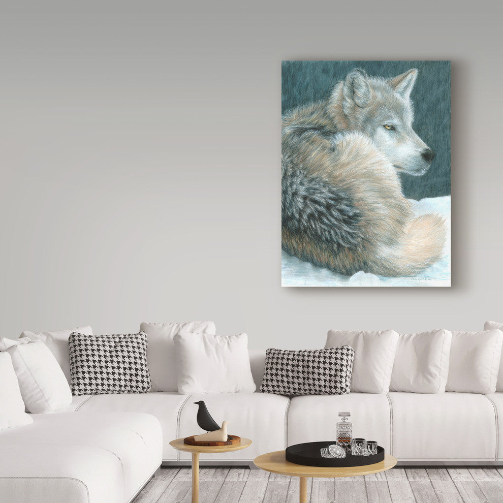 Carla Kurt ''Cold Evening'' Canvas Art