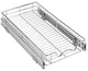 TARTO Pull Out Cabinet Organizer, Heavy Duty -Lifetime Limited Warranty - Steel, 11"x21"