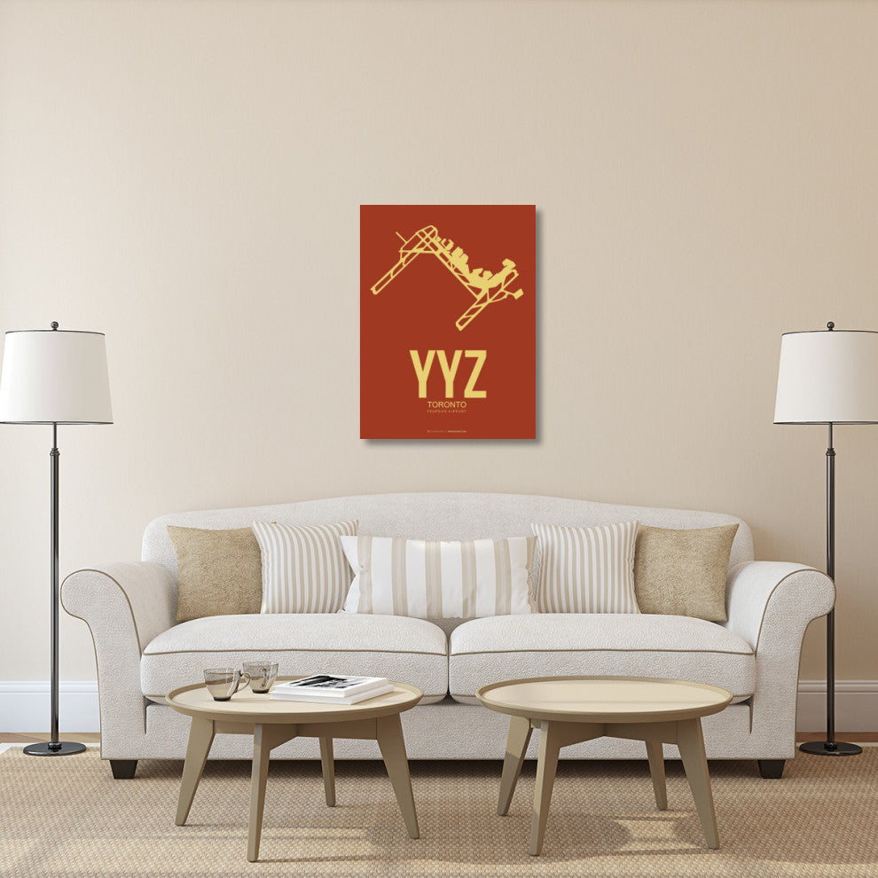 "YYZ Toronto Poster 1" Fine Art Print