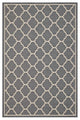 Area Rug Floor Carpet, Indoor Outdoor, Moroccan, Rectangular, 9x12, Gray Beige