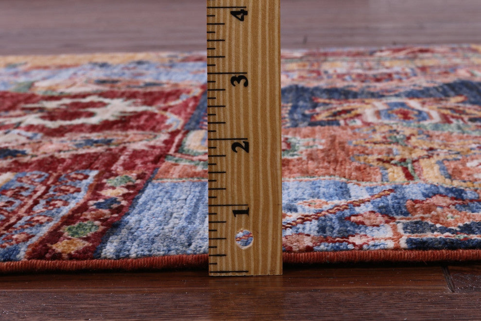 2' 9" X 4' 2" Super Kazak Handmade Wool Rug - Q12767