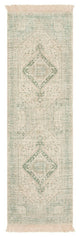 Surya Zainab ZAI-2303 8'x10' Rug, Sage/Dark Green/Lime/White