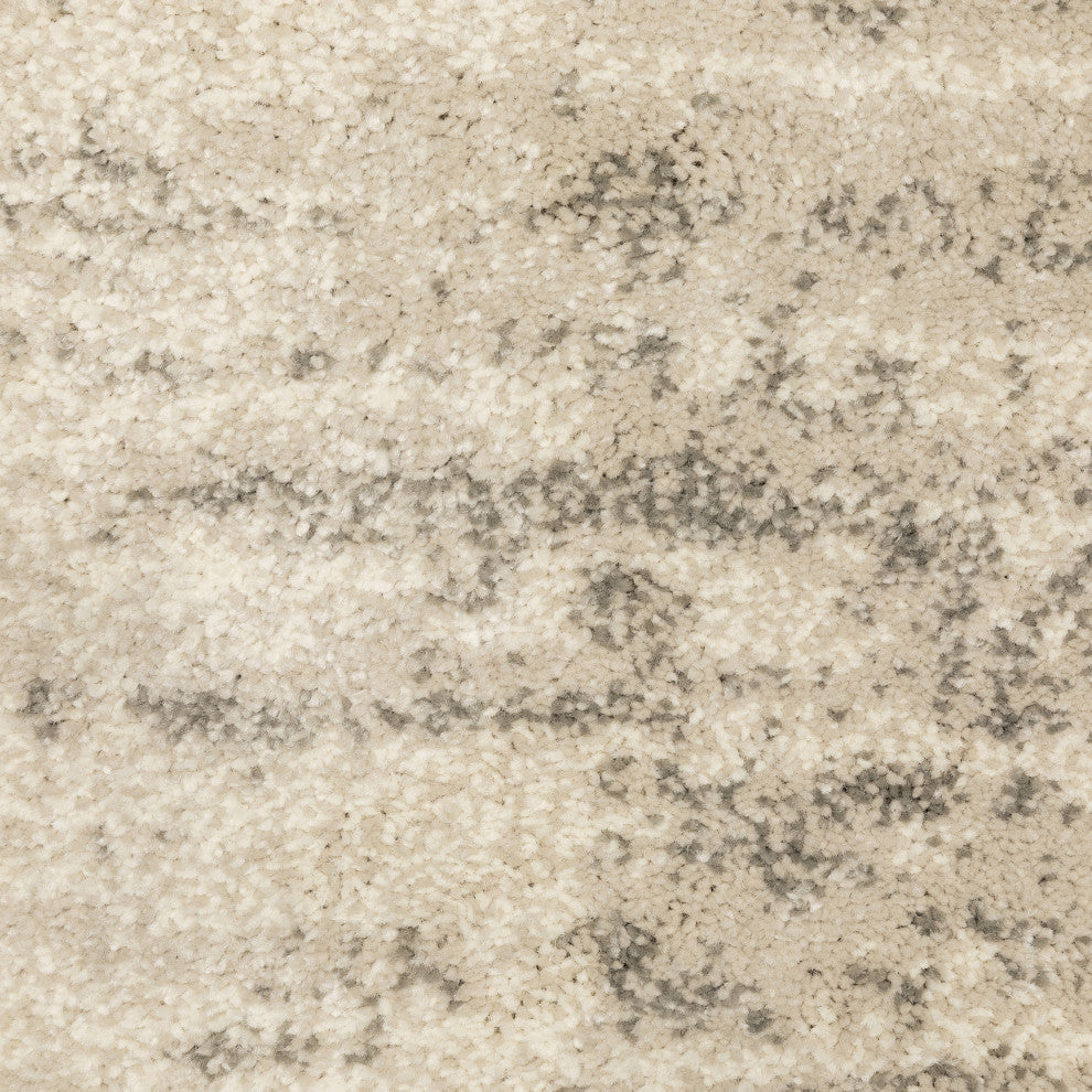 Carolina Abstract Area Rug, Beige, 3'10"x5'5"