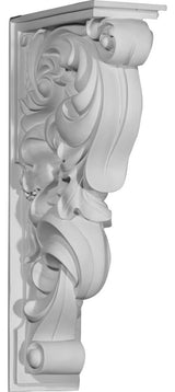 3 5/8"W x 8 5/8"D x 17 1/4"H Kent Corbel
