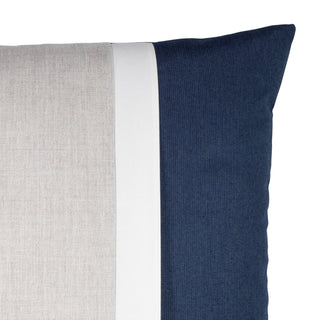 Nevis Indigo Indoor/Outdoor Performance Pillow, 20" x 20"