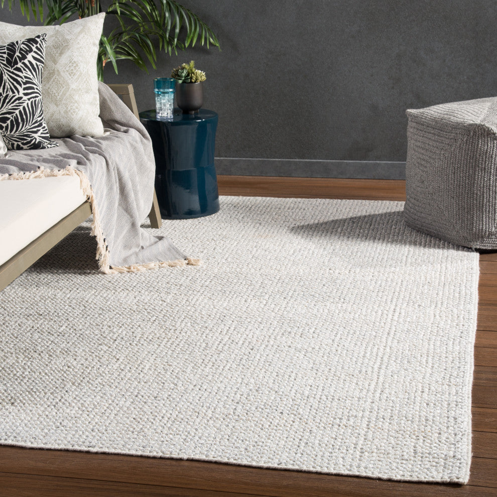 Jaipur Living Limon I-O Ivory Area Rug, 4'x6'