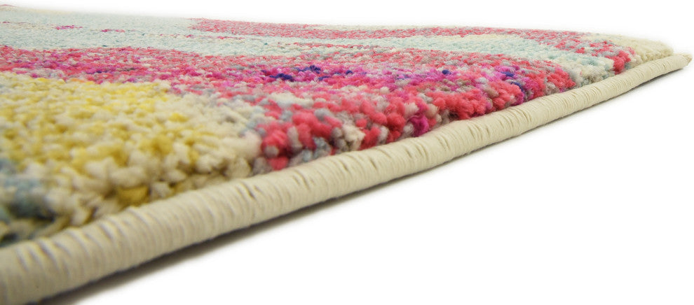 Rug Unique Loom Estrella Pink Rectangular 3' 3 x 5' 3