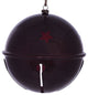 Vickerman Mc198365 6" Burgundy Wood Grain Bell Christmas Ornament, Pack of 2