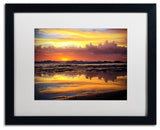 'Morning Reflections' Matted Framed Canvas Art by Beata Czyzowska Young