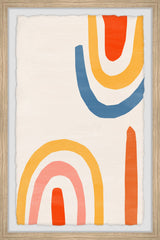 "Curved Edge" Framed Painting Print, 8x12