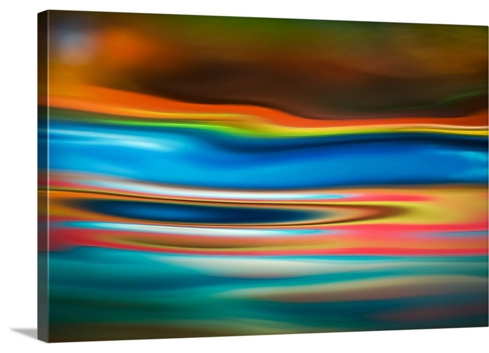 "A River Runs Through It" Wrapped Canvas Art Print, 24"x16"x1.5"