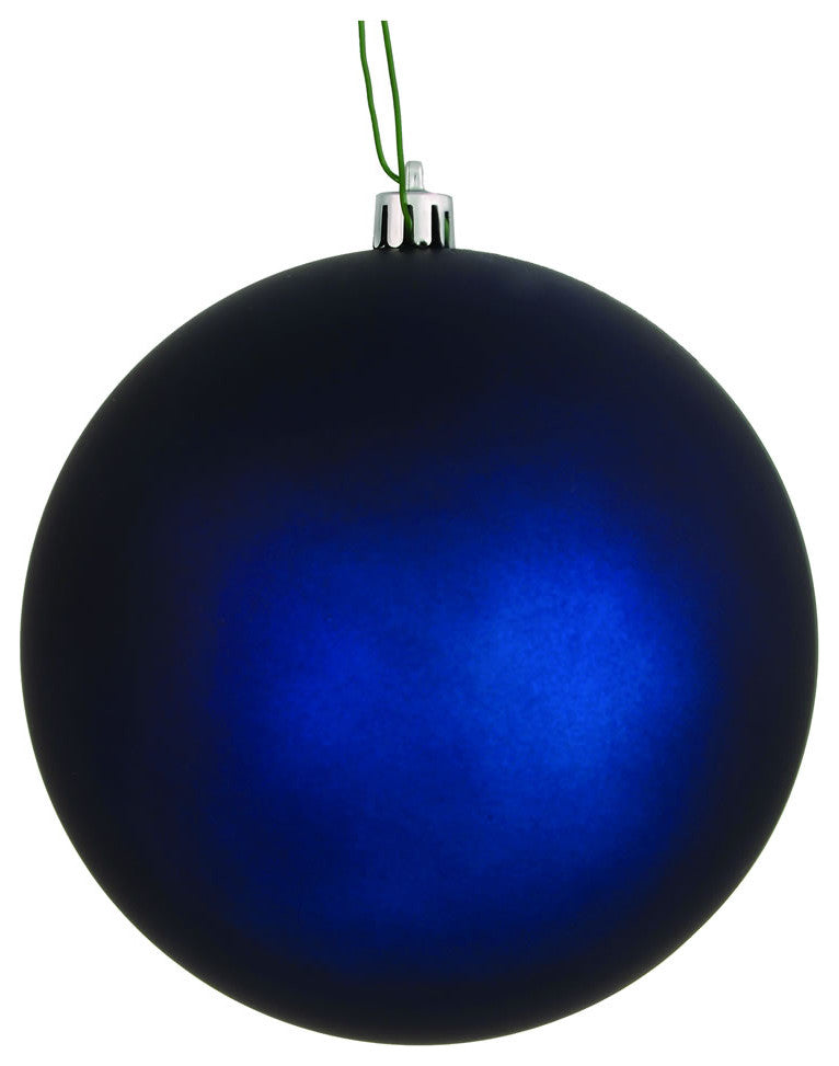 Vickerman N590731Dmv 2.75" Midnight Blue Matte Ball Ornament, 12 Per Bag