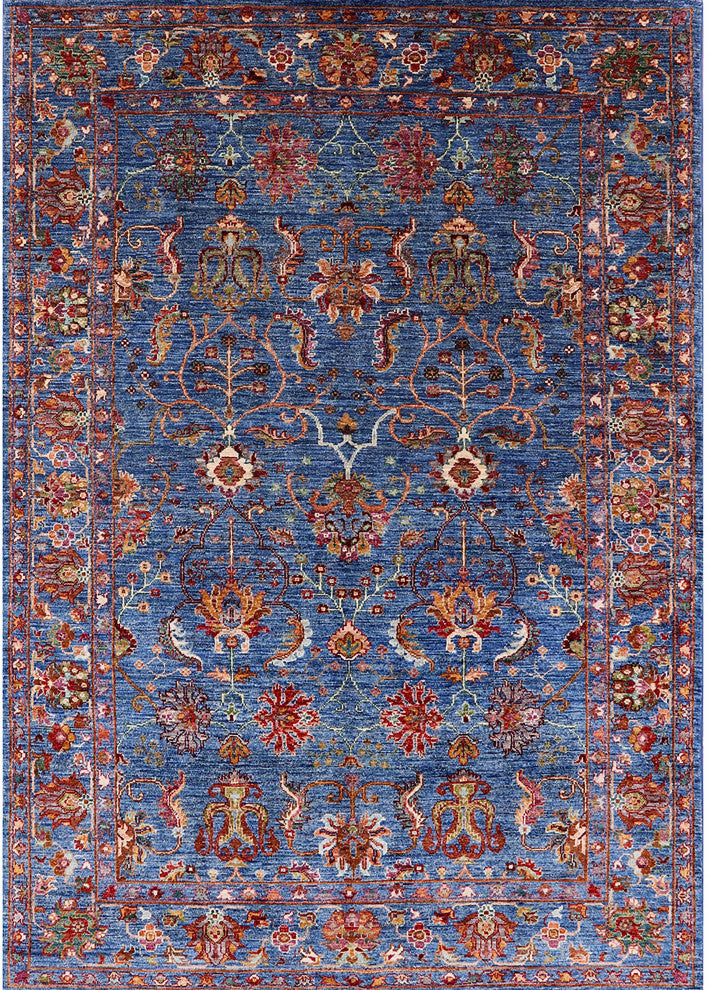 Ahgly Company Indoor Rectangle Mid-Century Modern Area Rugs, 2' x 5'