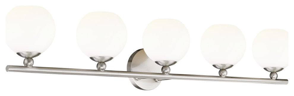 Z-LITE 5-Light Vanity, Brushed Nickel