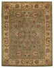 Monticello Agra Hand-Tufted Rectangle Rug, Green Pistachio, 5'x8'