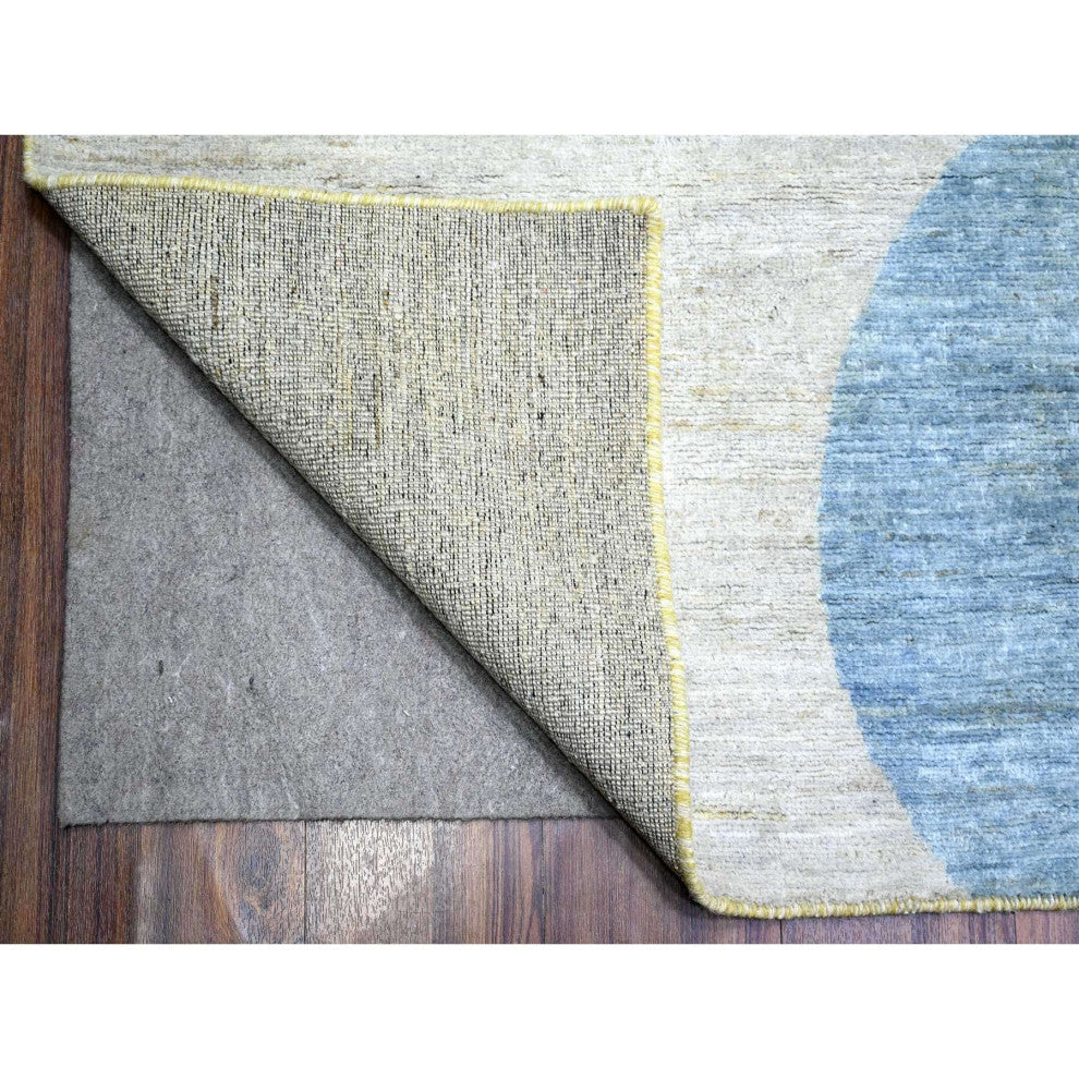 Colorful, The Circles Design 100% Wool Hand Knotted, Oriental Rug, 10'x13'9"