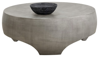 Tarsus Coffee Table, Pewter